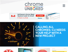 Tablet Screenshot of chromeunboxed.com